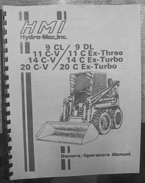 hydra-mac skid steer service manual|hydra mac 8c parts diagram.